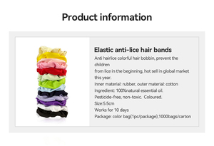Bracelets anti-moustiques en silicone sans DEET, naturels et imperméables, pour enfants et adultes - Product Image 6