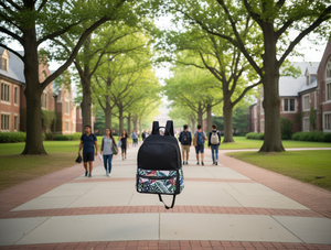 Mochila informal de poliéster para mujer, capacidad media, resistente al agua, para todas las estaciones - Product Image 2