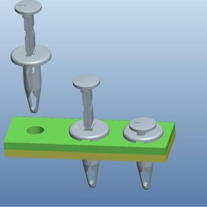 Yilushun Custom <b>Car</b> Plastic <b>Clips</b> Nylon Rivet Mold Development For Auto Fastener General Use - Product Image 2