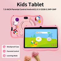 Tablette pour enfants style astronaute 2+32 Go de stockage 360 °   Support rotatif, mode sécurité enfant, excellent cadeau pour les anniversaires et les fêtes des enfants