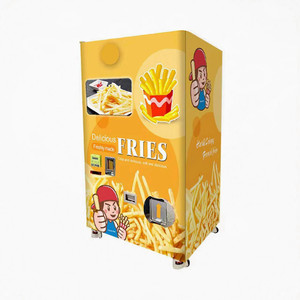 Công suất cao tự động Chiên Máy bán hàng tự động cho đông lạnh khoai tây chiên với 35kgs lưu trữ và video hỗ trợ kỹ thuật - Product Image 1