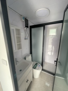 <span class=keywords><strong>Casa</strong></span> Container Espandibile 20ft 30ft 40ft con Parete in Vetro, Materiale in Acciaio, Impianto Elettrico e Idraulico per Uso in Ville, Hotel e Appartamenti - Product Image 4