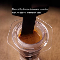 Cafetière à piston portable d'extérieur, bouilloire à pression manuelle, cafetière pour le camping et les voyages