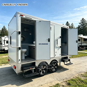 Baño Móvil de Lujo Totalmente Equipado, Remolque de Baño Portátil para Ferias - Product Image 1