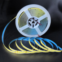 Bande LED COB-296LED sans transformateur, flexible, haute tension AC110V AC220V-230V AC127V, installation facile