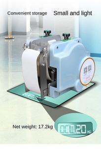 เครื่องห่อเกี๊ยวไฟฟ้าอเนกประสงค์/เครื่องห่อของ Empanada-เครื่องรีดแป้งโดว์อัตโนมัติสำหรับเกี๊ยวซ่าเกี๊ยวซ่าเพียโรกีส์ราวีโอลี่ - Product Image 4