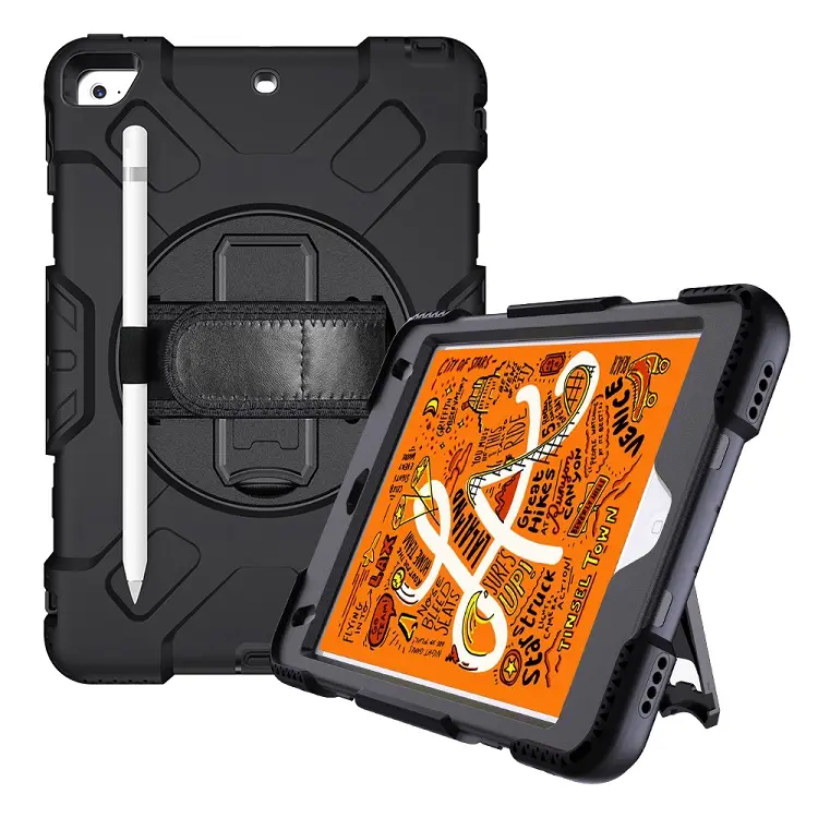 Voor Ipad Mini 4 Cover Shockproof Ipad Case Protector Ingebouwde Kickstand Voor Ipad Mini 5 7.9 Inch Tablet Case