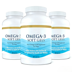 חטיפי כלבים רבי מכר שמן דגים אומגה-3 לעיסות רכות חתולים וכלבים תמיכה חיסונית |   תוסף תזונה אורגני לבריאות |   2 שנות חיי מדף - Product Image 1