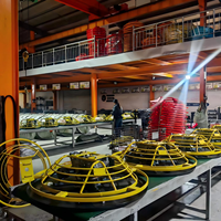 Talocheuse à béton haute performance 6,5 CV à essence, autotractée, 1000 mm, 4 lames, pour finition de sols sur chantier