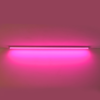 Lampu tanaman LED 24 inci 18W 36W, lampu tumbuh LED, Strip tanaman T8 Output tinggi, perlengkapan terintegrasi dapat diperpanjang, lampu tumbuh untuk rumah kaca