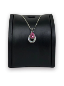 Modern Retro Custom Black Leather Necklace Display Jewellery Rack Pendant Necklace display storage stand - Product Image 5