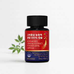Herbal Nature HONGILCHEON Extracto de Ginseng Rojo Coreano en Polvo, Extracción Líquido-Sólido 100%, Grado Alimenticio, Cápsulas de 250mg X 30 - Product Image 4