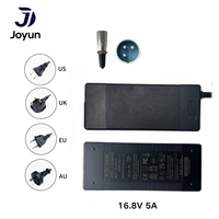 Chargeur de batterie au lithium 16,8 V 5 A 88 W pour vélo électrique et trottinette, protection intelligente de sécurité, charge rapide, prise XLR