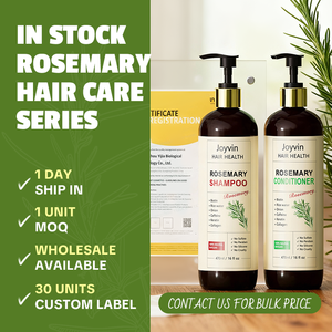Shampooing et revitalisant nourrissant et hydratant à la croissance des cheveux et anti-chute à la rosmarine avec kératine, faible MOQ, logo personnalisé disponible - Product Image 2