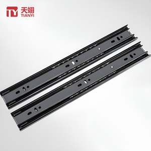 รางเลื่อนลูกปืนแบบยืดหดได้สำหรับตู้เหล็ก ความกว้าง 45 มม. สำหรับลิ้นชัก - Product Image 1