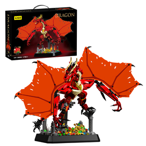 99001 Série Dragon - Puzzle géant à assembler Dragon <span class=keywords><strong>Hobbit</strong></span> Homme Smaug pour adulte, modèle de présentation, jouet éducatif en plastique ABS pour garçon - Product Image 6