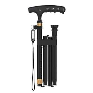 Трость для ходьбы для мужчин и женщин, складная, регулируемая, устойчивая, для любой местности, складные трости для пожилых людей и взрослых - Product Image 1