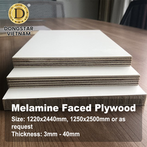 Lámina de Madera Contrachapada de Melamina, con Núcleo de Abedul, Eucalipto y Caucho, con Pegamento WBP MR, Madera Contrachapada Comercial - Product Image 2