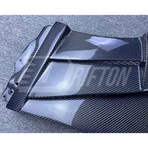 Pour garde-boue avant en fibre de carbone de style ventilé INFINITI Q50 2013-2024 - Product Image 3