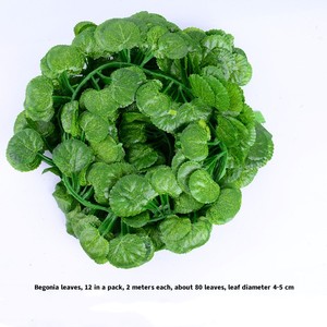 Nhân Tạo Cây Nho Màu Xanh Lá Cây Cây Nho Đường Ống Trang Trí Bìa Dải Cửa Hàng Trang Trí Nho Lá Cây Nho Nhân Tạo Giả Ivy Hàng Rào - Product Image 5