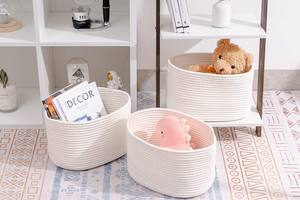 Panier à couvertures 10x12 <span class=keywords><strong>en</strong></span> cuir, vente <span class=keywords><strong>en</strong></span> gros, rangement pour jouets de chien, pour petits chiens, personnalisé, lit pour garçons, <span class=keywords><strong>toile</strong></span>, fournitures pour la fabrication de cadeaux - Product Image 6