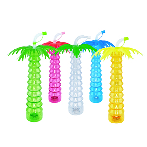 Vasos de Plástico con Forma de Palmera de Coco de 16 oz con Luces LED para Conciertos, Festivales, Discotecas, Bodas, Fiestas de Cumpleaños, Actividades al Aire Libre y <span class=keywords><strong>en</strong></span> la Playa - Product Image 2