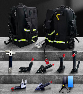 Juego de herramientas eléctricas montadas en mochila para rescate de incendios-Kit de herramientas hidráulicas de emergencia multiusos, batería de 24V 4.0Ah - Product Image 6
