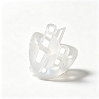 PP CPVC Kunststoff Heilex Ring 50mm 76mm 100mm Zufällige Füllkörper für VOC-Entfernung und Säuregasabscheider