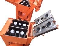 Chine shengya QMR2-40 petit manuel argile sol ciment emboîtement brique bloc faisant la machine homme puissance
