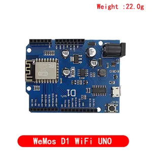 لوحة تطوير واي فاي Wifi Wemos D1 R2 Wifi UNO القائمة على وحدة لاسلكية ESP8266 درع لتقنية Arduino متوافق مع IDE