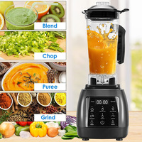 Mixeur Plongeant Commercial à Écran Tactile Haute Vitesse Semi-Automatique pour Smoothies et Mousseur à Lait Multifonctionnel pour Usage Domestique