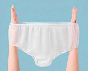 [متوفر فوراً] ملابس داخلية ورقية للاستخدام مرة واحدة من كايلي |   ملابس داخلية طبية صحية قابلة للتنفس معقمة بأكسيد الإيثيلين 6 قطع/عبوة - Product Image 4