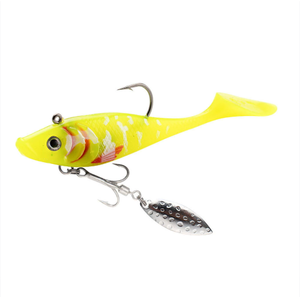 Señuelo de Pesca de Material de PVC con Simulación de Piel Colorida, 110 mm, 140 mm, Señuelo Suave para Pesca de Lubina y Trucha - Product Image 5