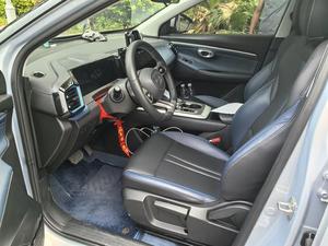 รถยนต์มือสอง GAC TRUMPHI GS3 ปี 2025 รุ่น SPEED 270T ENJOY EDITION RISING to PROMINENCE แบบ 5 <span class=keywords><strong>ประตู</strong></span> 5 ที่นั่ง SUV พร้อมหลังคาซันรูฟ สีเงินบนพื้นดำ - Product Image 5