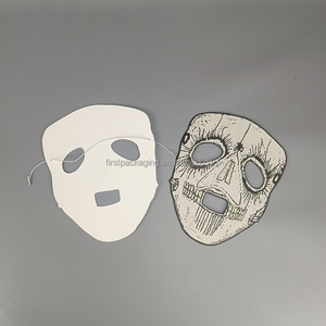 Máscara de Halloween de Cara Completa con Impresión Personalizada, Máscara de Carnaval Terrorífica - Product Image 1