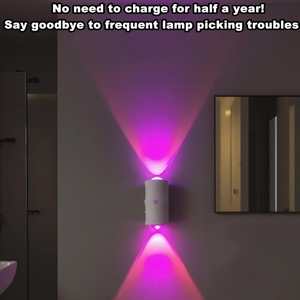 Luz Nocturna Inteligente Colorida con Sensor de Movimiento, Luces LED de Ambiente para Pasillo, Pared, PC, ABS para Escaleras - Product Image 1