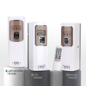 Distributeur Automatique de Parfum Mural YK8205 pour Toilettes, Écologique, <span class=keywords><strong>avec</strong></span> Écran LCD et Fonctionnant sur Piles - Product Image 1