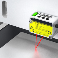 Sensor de Distancia Láser de Alta Precisión SMRTE Industrial RS485 Modbus, 2-6m, IP67, Sensor de Desplazamiento 9-24V con Ángulo de Visión de 60°