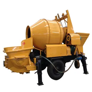 High Quality And Professional 30m3 Per Hour To Pump Concrete 30m3 Capacity Diesel Cement Concrete Mixer With Pumps