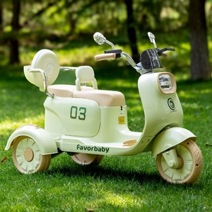 Электрический мотоцикл для детей, трехколесный детский электромобиль с аккумулятором 12В, детский мотоцикл на аккумуляторе - Product Image 1