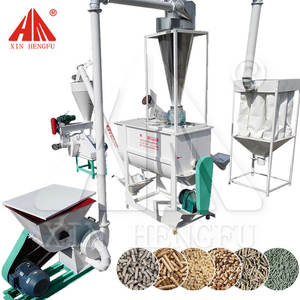 0.5-5 t/h ligne complète d'alimentation de poulet de volaille moulin à granulés d'alimentation de ferme - Product Image 4