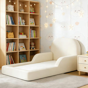 Canapé-<span class=keywords><strong>lit</strong></span> de sol pliable 2-en-1 en mousse souple pour enfants et bébés, idéal pour la maison et les voyages - Product Image 2
