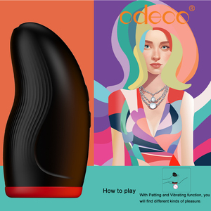 오데코 방수 남성 자위기구 진동기 귀두 마사지 성기능 지속력 강화 장난감 항공컵 디자인 남성용 컵 - Product Image 3