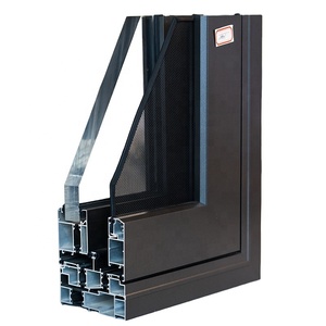 Machine à rouleaux poignée affleurante barres de sécurité pièces métalliques Upvc Rv Angle bouchon en aluminium 2022 faisant gril en bois fenêtre coulissante - Product Image 3