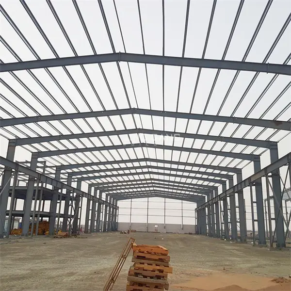 Atelier de construction de bâtiments en acier préfabriqués à bas prix Matériaux d'entrepôt en métal Pont-bascule en acier structurel
