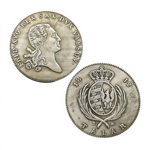 Moneda del Ducado de Varsovia de Polonia de 1812, Friedrich August Talar, estilo antiguo, monedas conmemorativas, regalos, decoración del hogar - Product Image 2