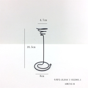 Support de Plante en Fer Forgé Minimaliste Moderne, Rond, pour Bureau ou Sol, Durable, pour Plantes Vertes - Product Image 3