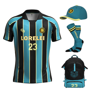 Traje de equipo de fútbol clásico de calle personalizado, diseño de sublimación, camiseta de fútbol deportiva de entrenamiento de Club transpirable - Product Image 5