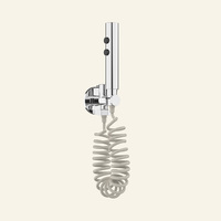 Robinets de bidet de luxe ensemble de robinet de douche d'hôtel montage mural noir mat nickel brossé toilette douche bidet pulvérisateur