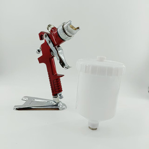 <span class=keywords><strong>Pistolet</strong></span> pulvérisateur pneumatique professionnel H827A 600cc 1,4 mm, bon marché, à main, couleur rouge, <span class=keywords><strong>pistolet</strong></span> de pulvérisation d'air, <span class=keywords><strong>pistolet</strong></span> de <span class=keywords><strong>peinture</strong></span>, <span class=keywords><strong>peinture</strong></span> automobile LVLP - Product Image 5